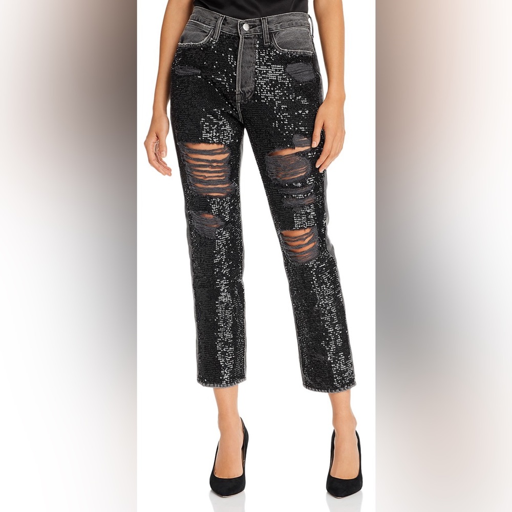 Frame sequin jeans